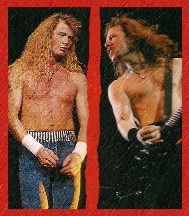 M de Metallica y Megadeth